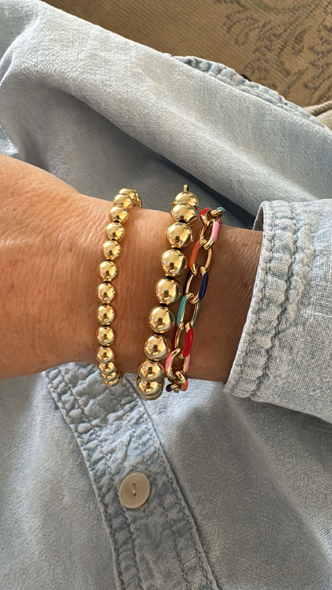 Colourful Links Bracelet