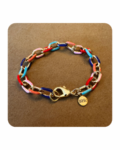 Load image into Gallery viewer, Colourful Links Bracelet
