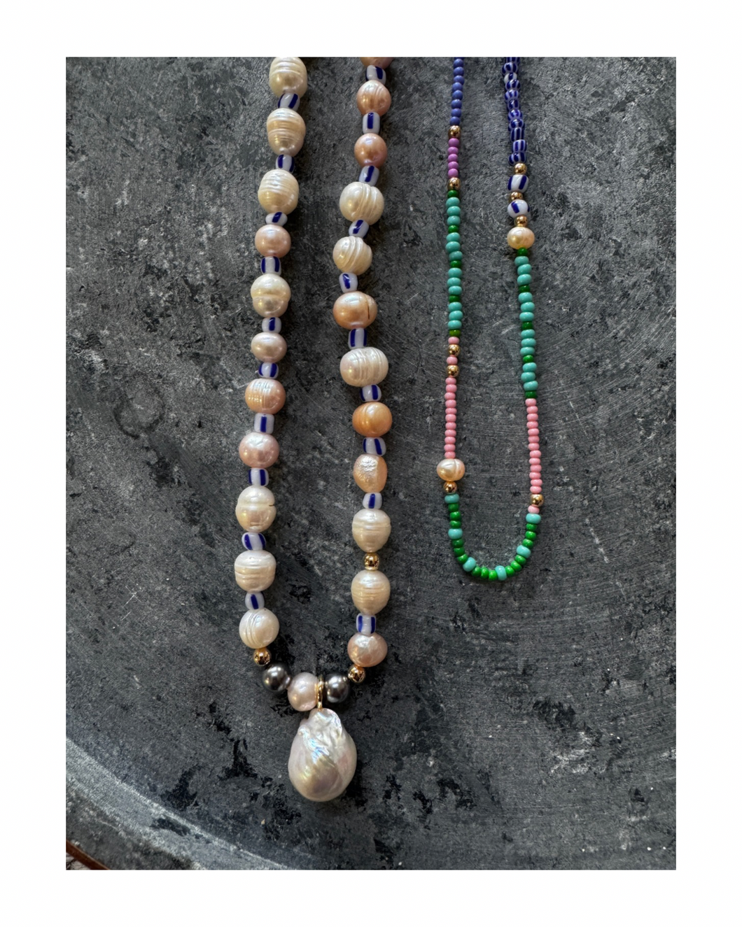 By the Water 💙 Necklace