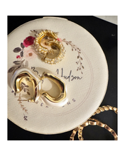 Load image into Gallery viewer, Pearl Moon Earrings
