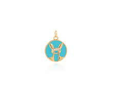 Load image into Gallery viewer, Coloured Zodiac Pendants
